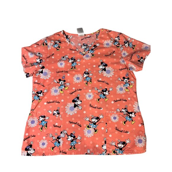 Minnie Mouse scrub top Natural Cutie Size M - Picture 15 of 16